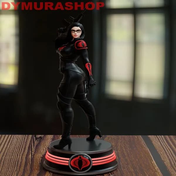 Фигурка Коллекционная Неокрашенная 0642 Baronesa de GI Joe SFW 1/35