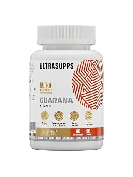 UltraSupps Экстракт Гуараны 90 капсул для энергии