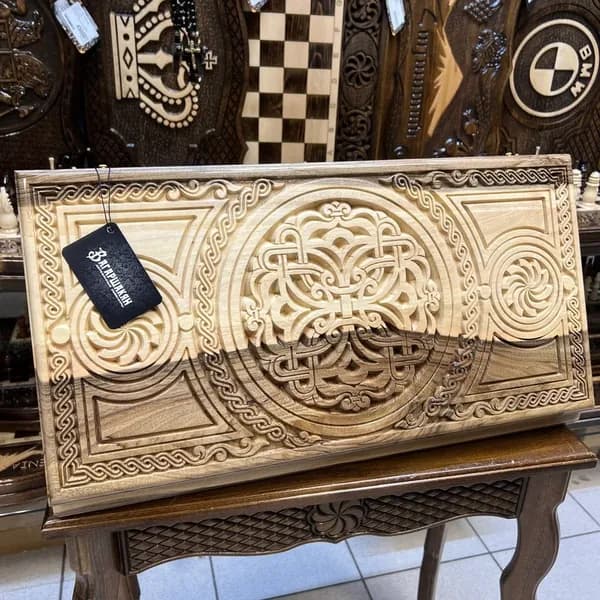 Нарды Классический из Ореха 60 см