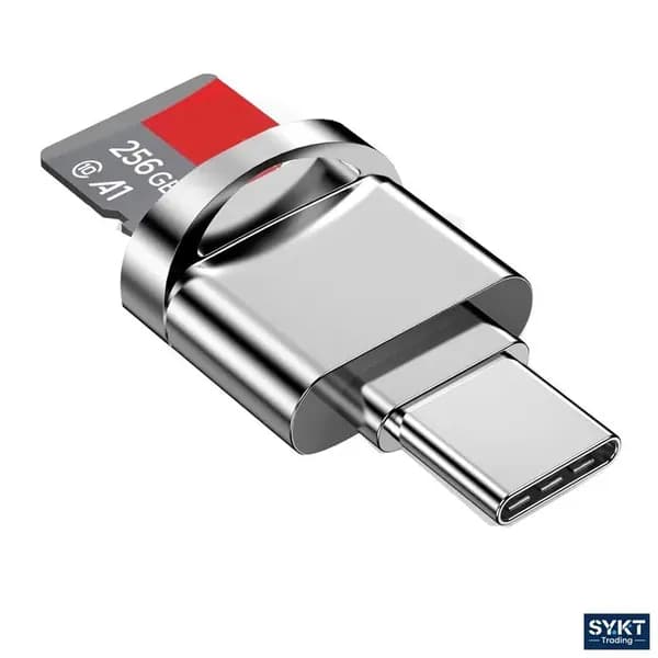 Адаптер для чтения карт Micro-SD, USB Type C - Micro-SD/TF адаптер для Type-C,B
