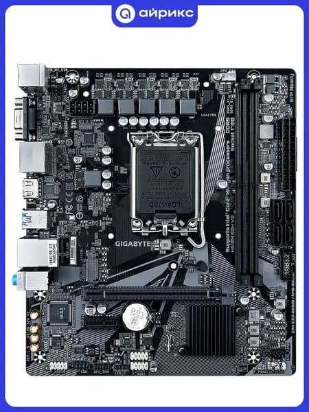 Материнская плата GIGABYTE H610M S2H V2 (LGA 1700, Intel H610 Express, DDR5, 128 ГБ), H610M S2H V2