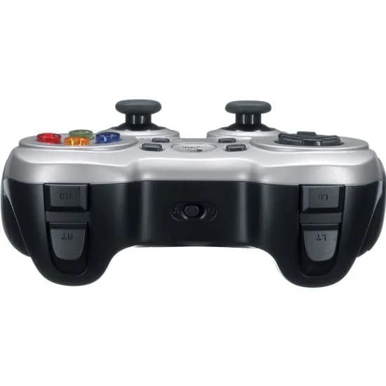 Беспроводной джойстик 2.4 GHz USB геймпад F710 Gamepad Wireless, 2.4ГГц, обратная связь, виброотдача, 2 оси, 10 кнопок, ПК, 2xAA