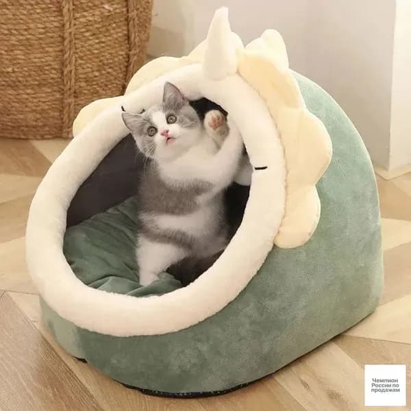Корзина для домашних животных, удобная кроватка для котенка, подходит для мелких животных, S
