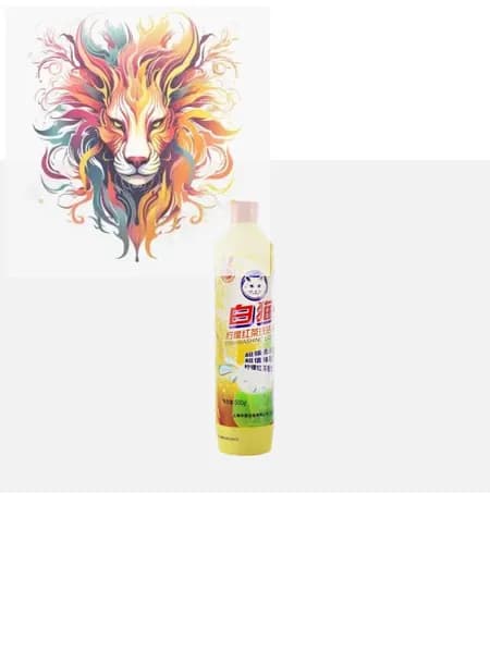 Средство для мытья посуды BAIMAO Whitecat Lemon Black Tea Dishwashing Detergent 500 мл