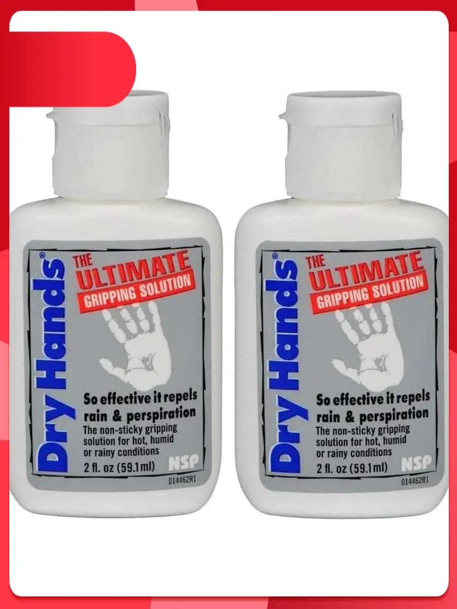 2 упаковки DRY HANDS 2 oz Жидкий порошок Sport Grip для танцев на пилоне, гольфа и тенниса