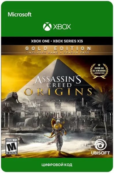 Игра Assassin's Creed Истоки (Origins) Gold Edition для Xbox One/Series X S, электронный ключ