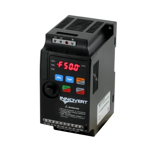 Преобразователь частоты INNOVERT IDD401M21E, 0,4кВт, 220В, 5А