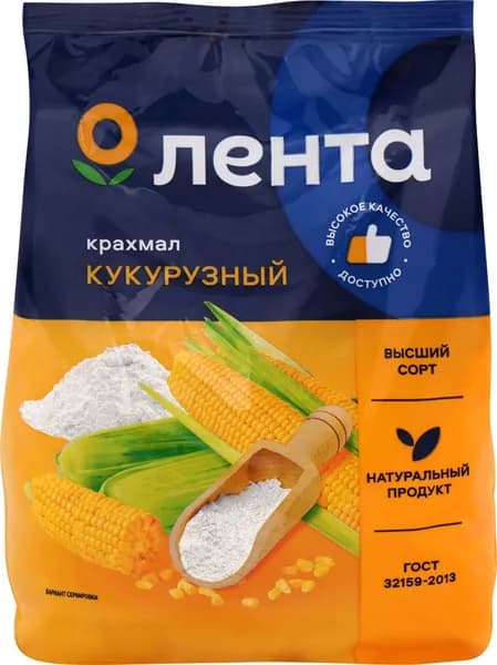 Крахмал кукурузный ЛЕНТА, 400г