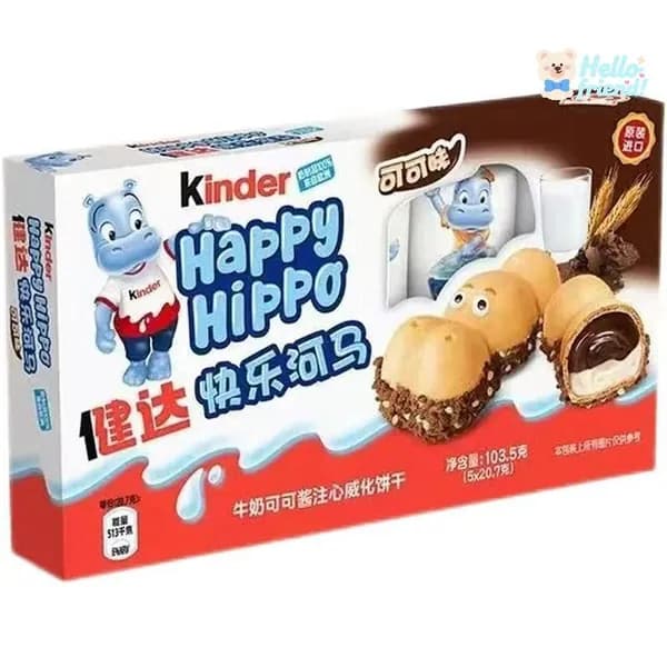 Бестселлер Kinder Happy Hippo с какао