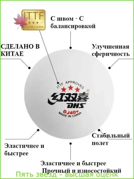 Шарики для пинг-понга