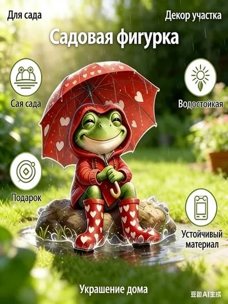 Фигурка садовая