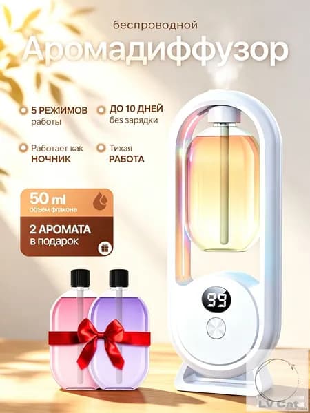 Аромадиффузор ультразвуковой mzm-20260725144622289, белый