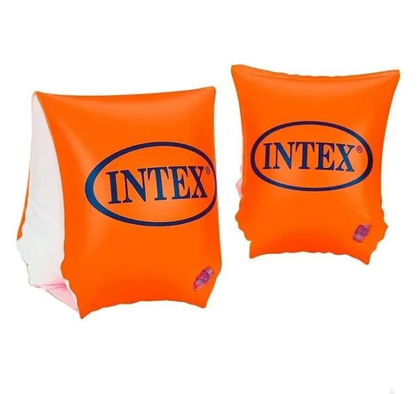 Intex. Нарукавники надувные для плавания "Делюкс" 23х15 см, от 3-х до 6 лет арт.58642EU в коробке.