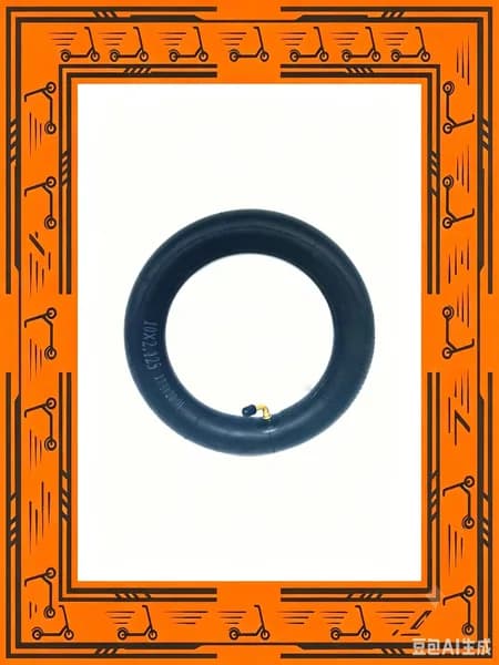 Углевая покрышка 10" для скутера, утолщенная резина, 2.125/2.25/2.50, 10 шт., черного цвета
