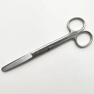 Ножницы медицинские тупоконечные, прямые 140 мм. J-22-004 Surgicon