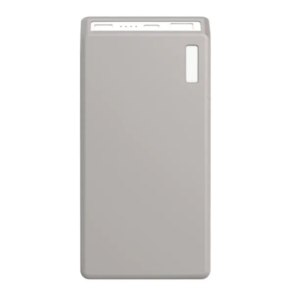 Портативный силиконовый чехол для Powerbank 12000mAh 66W, удобный для переноски, Серый