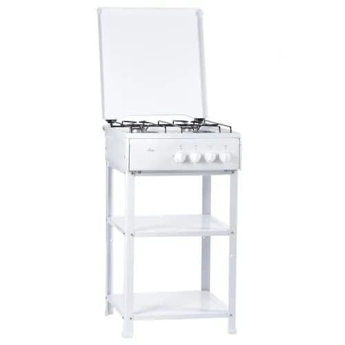 Flama AVG 1401 W Плита газовая белый,крышка
