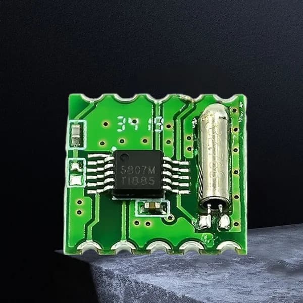 Модуль радиоприемника RDA5807M с FM стерео, 76-108 МГц, I2C интерфейс, низкое энергопотребление