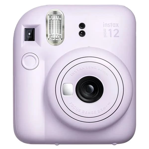 Фотокамера для моментальных снимков INSTAX MINI 12 LILAC PURPLE - BUNDLE BOX