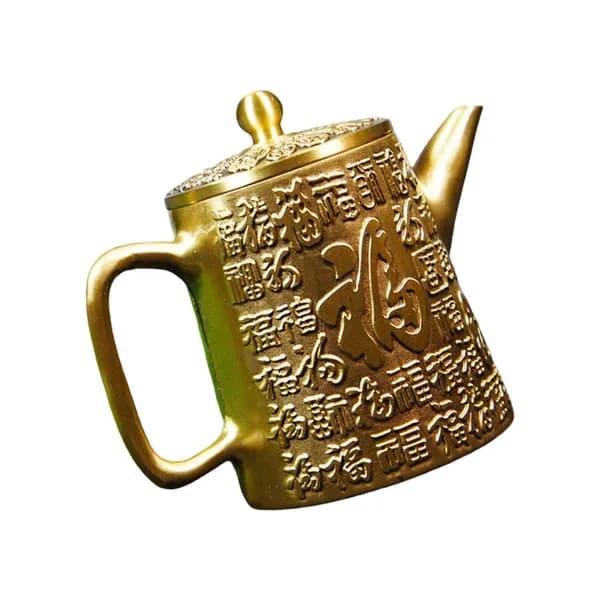 Медный чайник для разлива