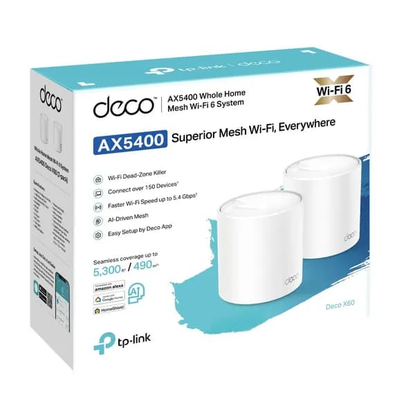 TP-Link Deco X60 V3.20 AX5400 Весь дом Mesh Wi-Fi 6 Unit 2
