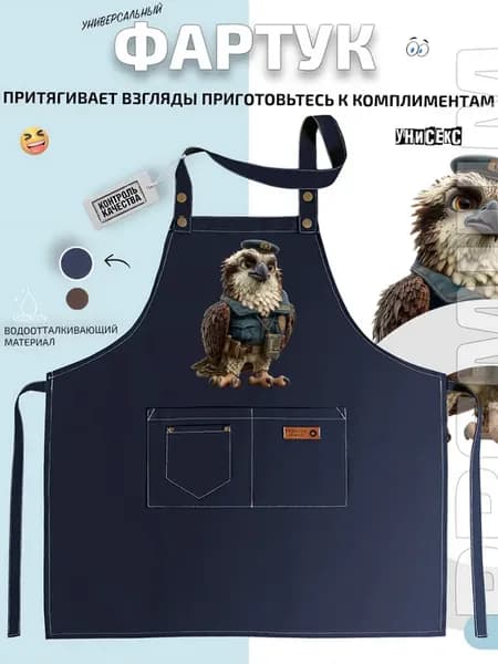 Фартук сова полицейский NYPD с жетоном