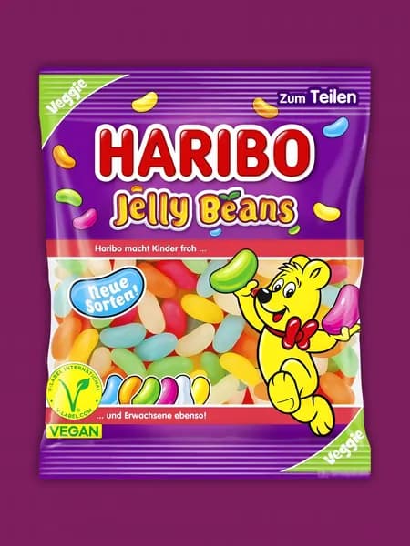Мармелад HARIBO Jelly Beans (Желейные Бобы) 160г Германия
