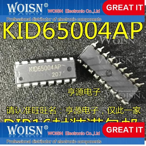 2шт KID65004 KID65004AP DIP-16 Интегральная схема