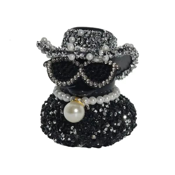 Подставка для очков Утка с сердечками , Silver Da