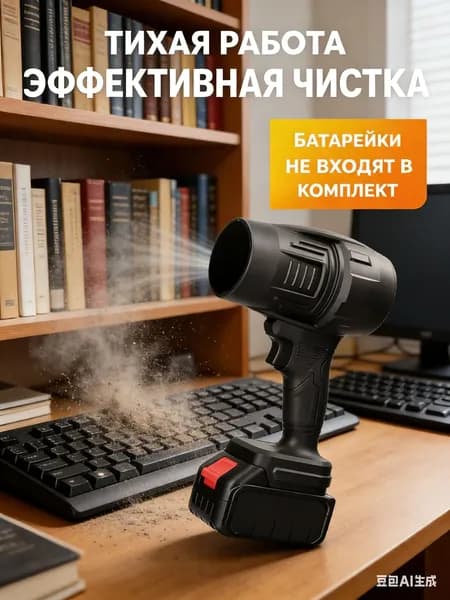 Воздуходувка аккумуляторная / воздуходувка для компьютера / ветродуйка аккумуляторная
