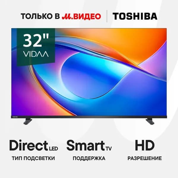 Toshiba Телевизор V35RE 32″ HD, черный