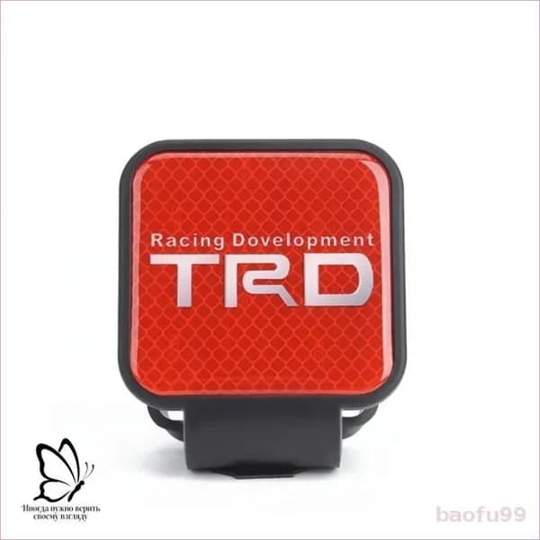 Эксклюзивный держатель с резиновой заглушкой 50х50 мм для фаркопа TRD