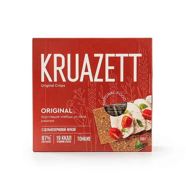 Хлебцы Original ржаные, Круазетт , 200 г, Россия