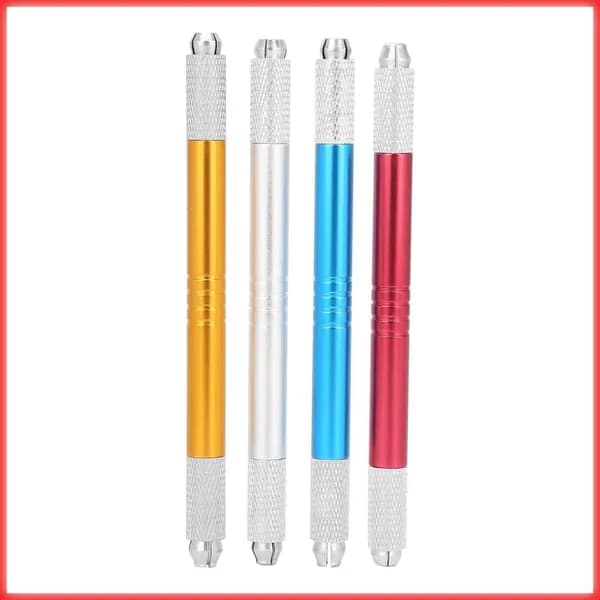 4pcs ручка для микроблейдинга, различные типы игл, идеальна для обучения и салонов красоты