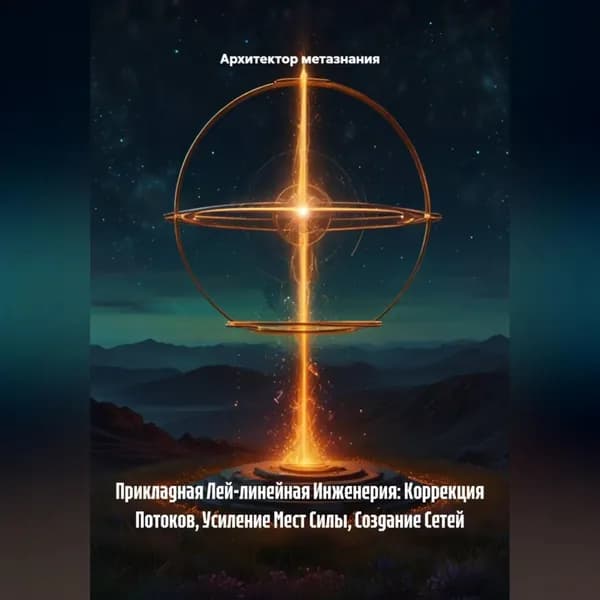 Прикладная Лей-линейная Инженерия: Коррекция Потоков, Усиление Мест Силы, Создание Сетей | Архитектор метазнания | Электронная аудиокнига