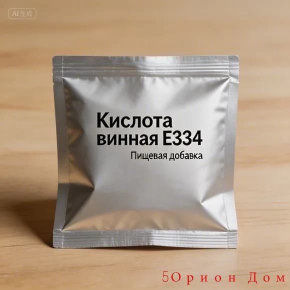 Кислота винная E334 пищевая, регулятор кислотности, для выпечки, вина и напитков