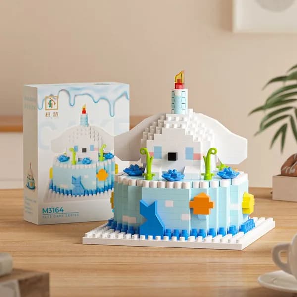 Строительные блоки для кукольного торта, совместимые, 6 лет + детские игрушки