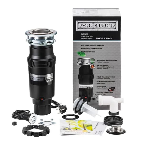 Измельчитель пищевых отходов Bone Crusher BC910-SL-Slim Line