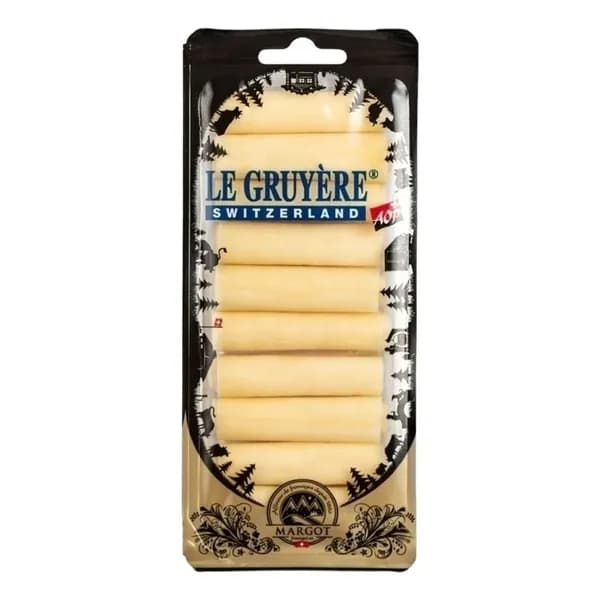 Сыр твердый Margot Fromages Грюйер рулетики 49% 100 г