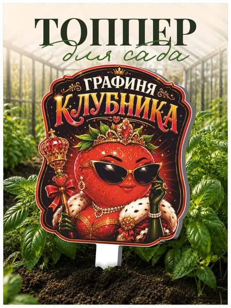 Фигурки для сада Клубника - Ягода