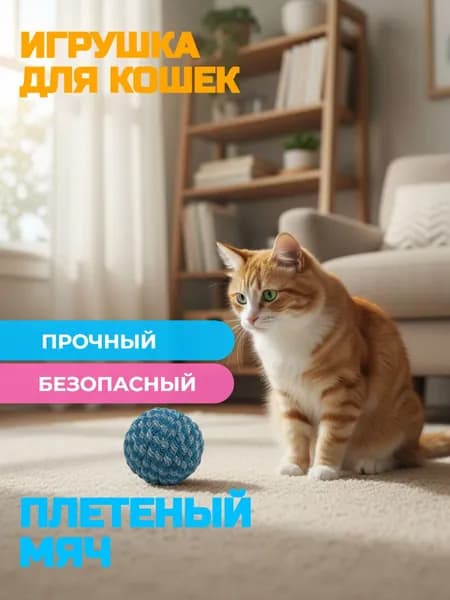 Игрушка для кошек мяч