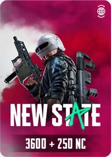 Игровая валюта New State Mobile 3600+250 NC [Цифровая версия]