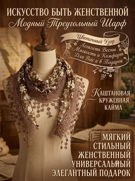 Шарф косынка