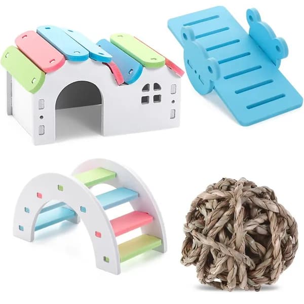 4PCS Радужный Хомяк Игрушки