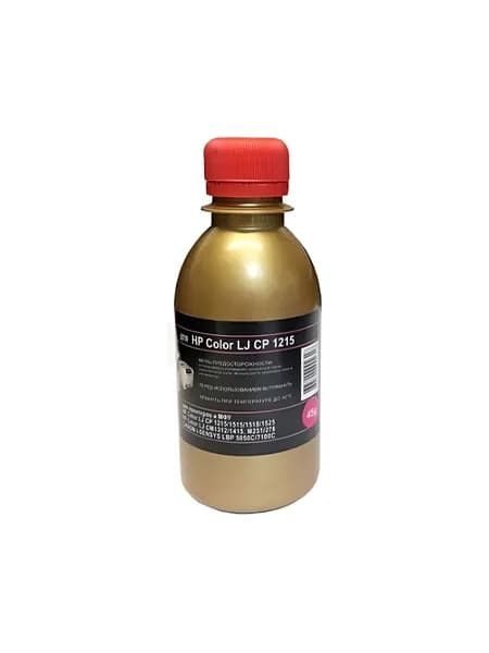 Тонер Chemical MKI Gold ATM красный для HP LASERJET CLJ 1215, 45г