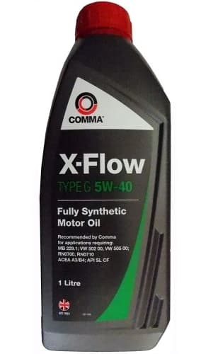 Comma X-FLOW TYPE G 5W-40 Масло моторное, Синтетическое, 1 л
