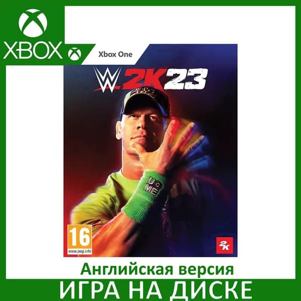 Игра WWE 2K23 Xbox One, Series X Диск на Xbox Английская версия