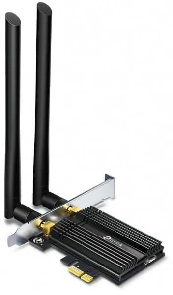 Сетевой адаптер WiFi + Bluetooth TP-Link Archer TX50E AX3000 PCI Express (ант.внеш.несъем.) 2ант.