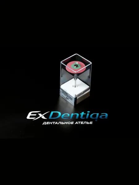 Алмазный силиконовый полир для обработки циркония и керамики D1F