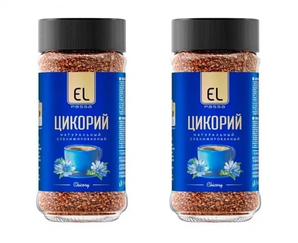 EL Passa Цикорий сублимированный, 100 гр, 2 упаковки